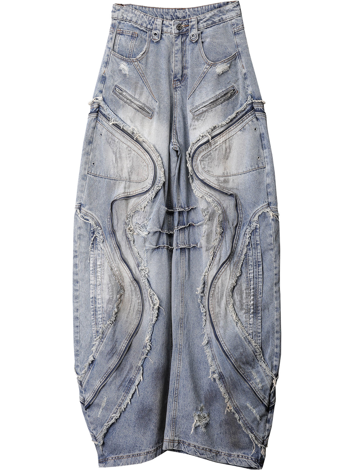 The Fragment Denim - Heavyweight Deconstructed Jeans