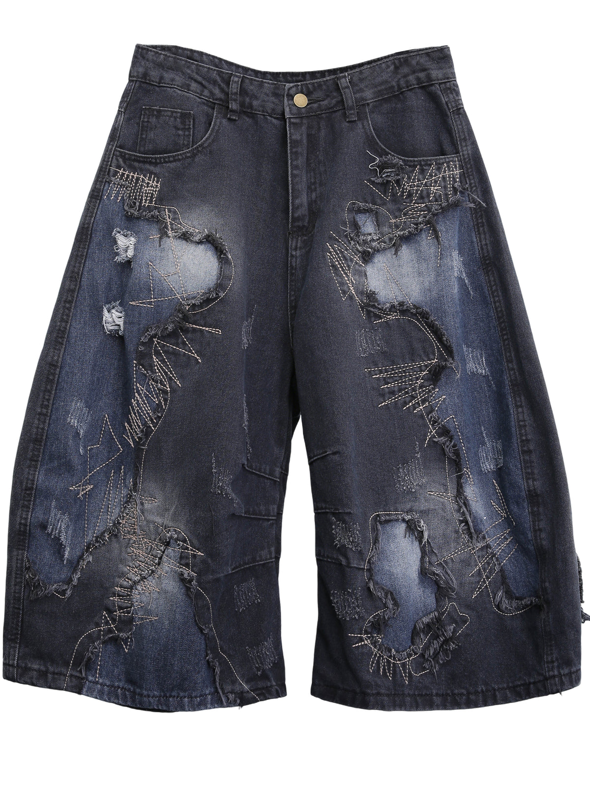 The Deconstructed Raw-Edge Long Jorts