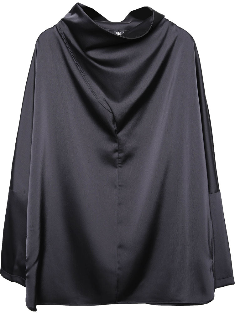 Oversized Raglan Long-Sleeve Top