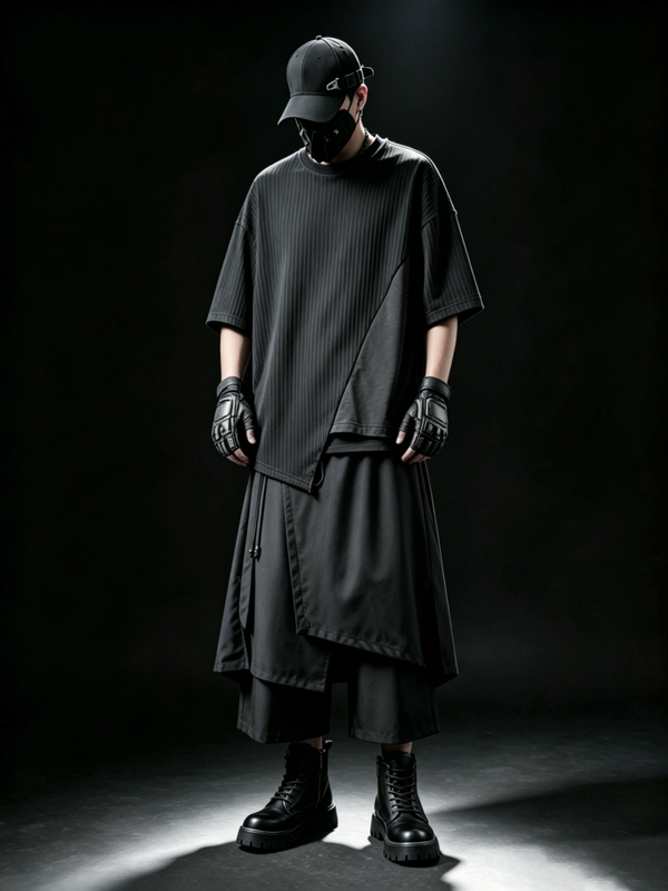 Yamamoto Irregular Spliced Tee