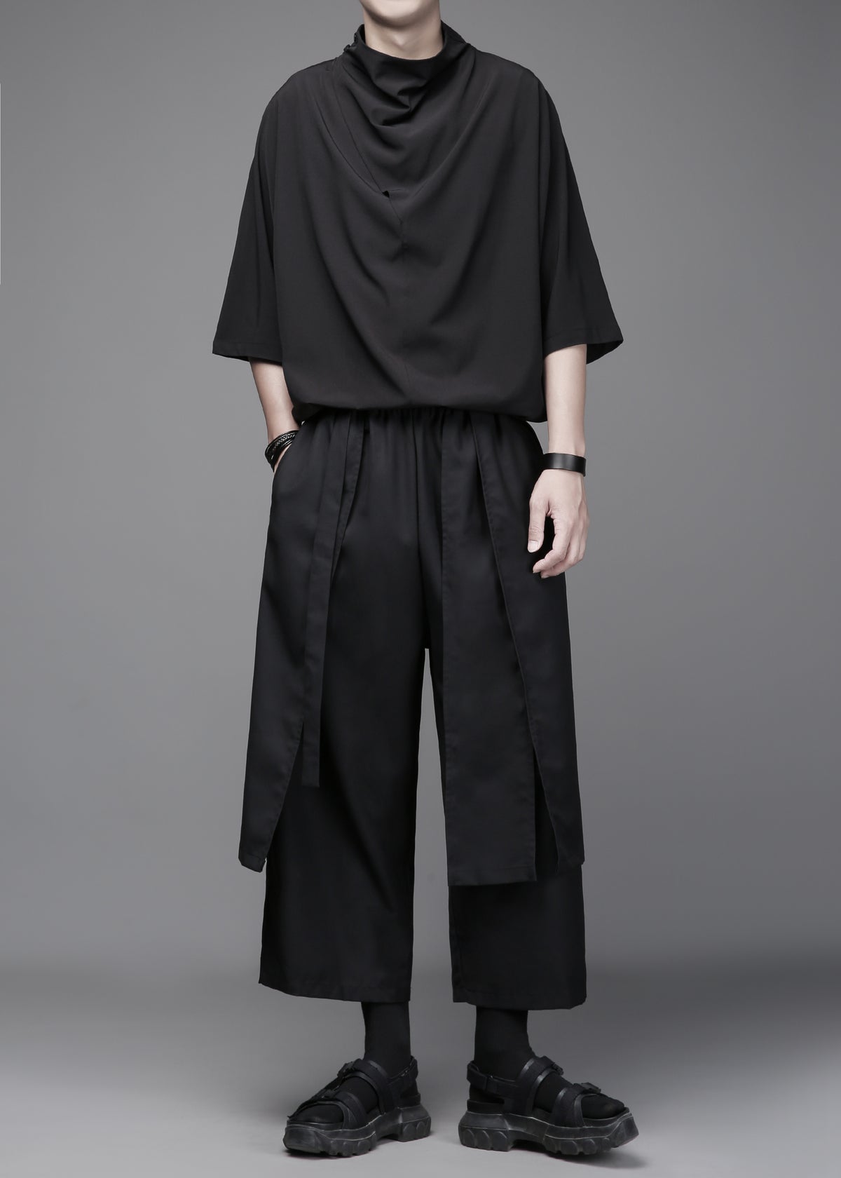 The Avant-Garde High-Neck Top