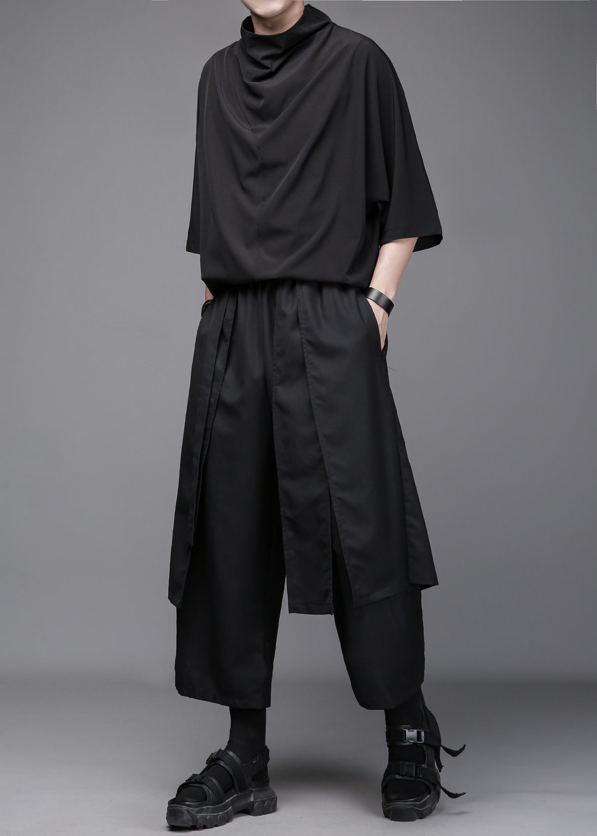 The Avant-Garde High-Neck Top
