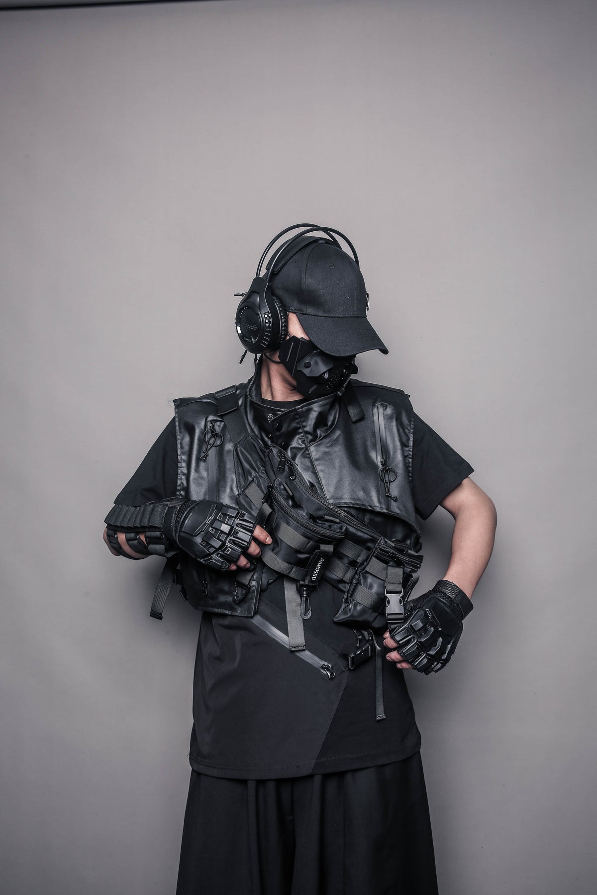 Techwear Multi-Pocket Chest Bag