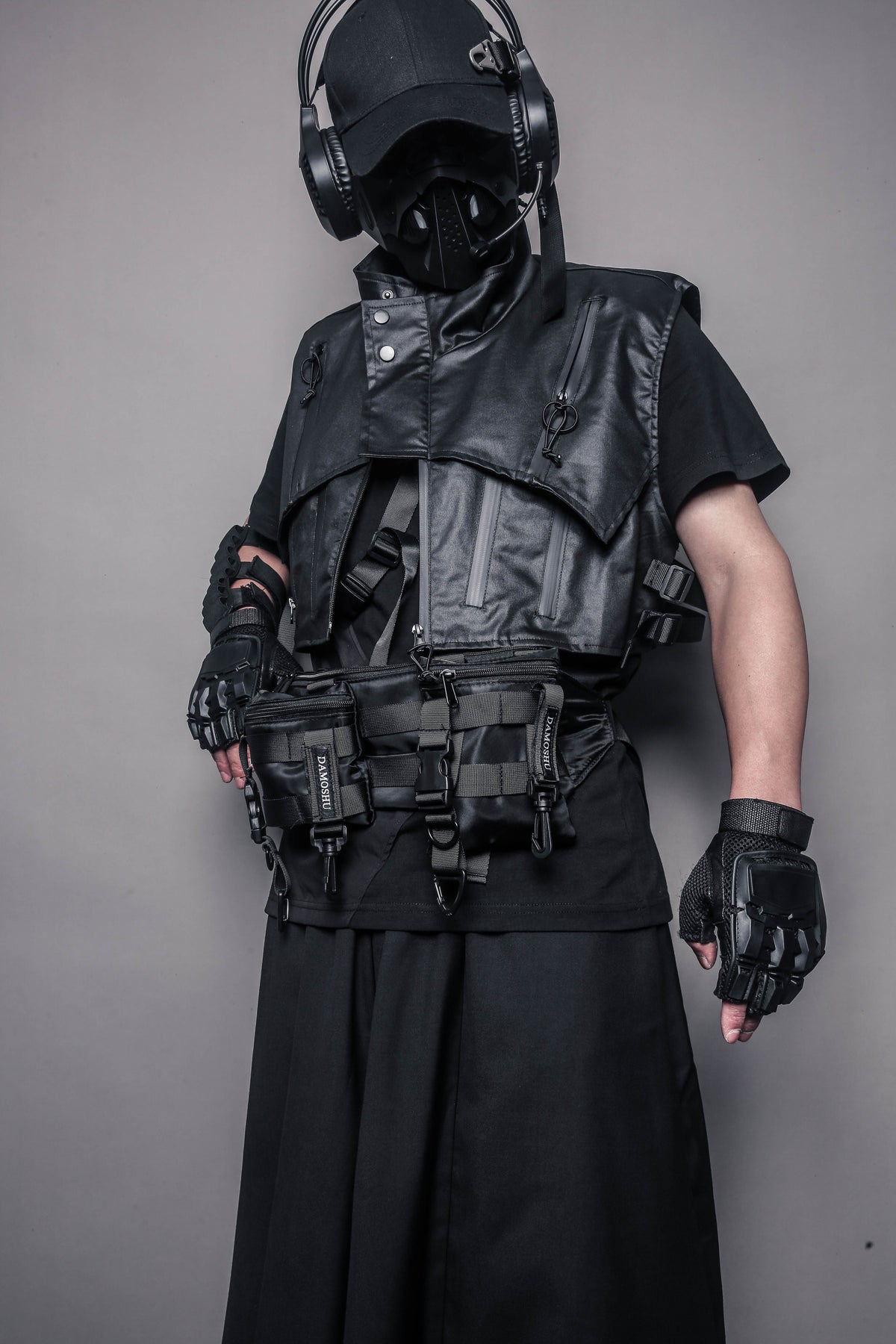 Techwear Multi-Pocket Chest Bag