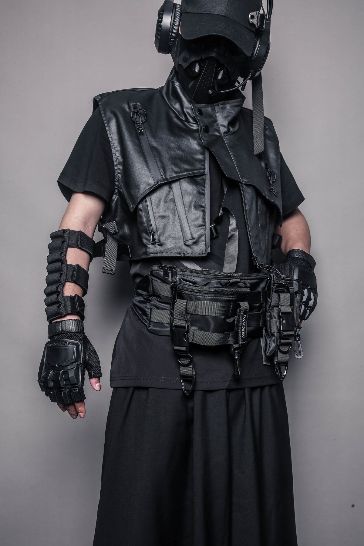 Techwear Multi-Pocket Chest Bag