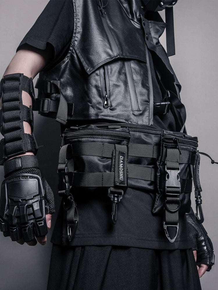 Techwear Multi-Pocket Chest Bag