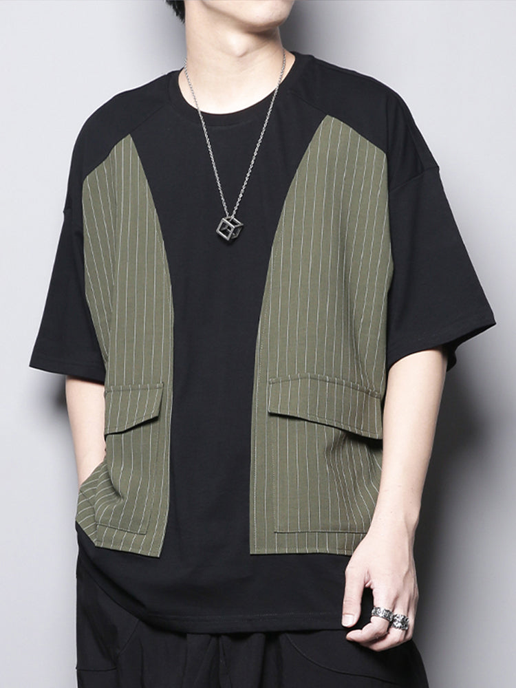 Deconstructed Cargo-Pocket Top