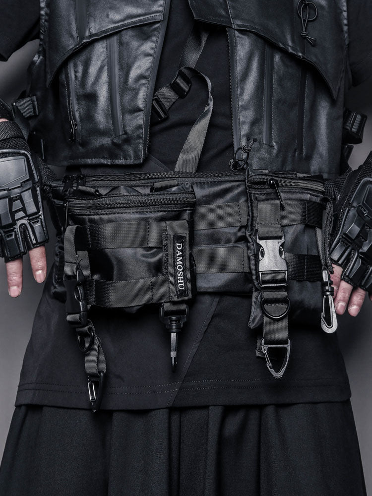 Techwear Multi-Pocket Chest Bag