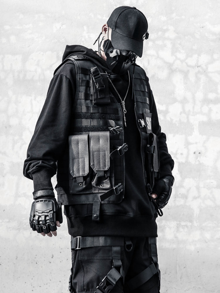 Wide Tactical Vest, Adjustable