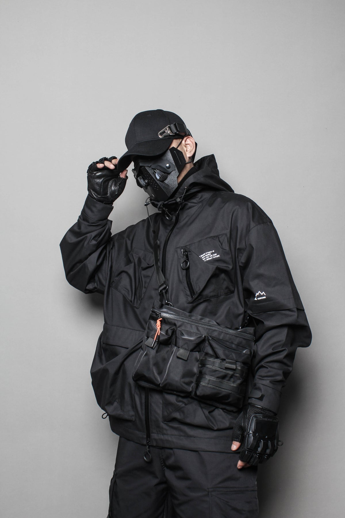 Techwear Single-Strap Shoulder Bag