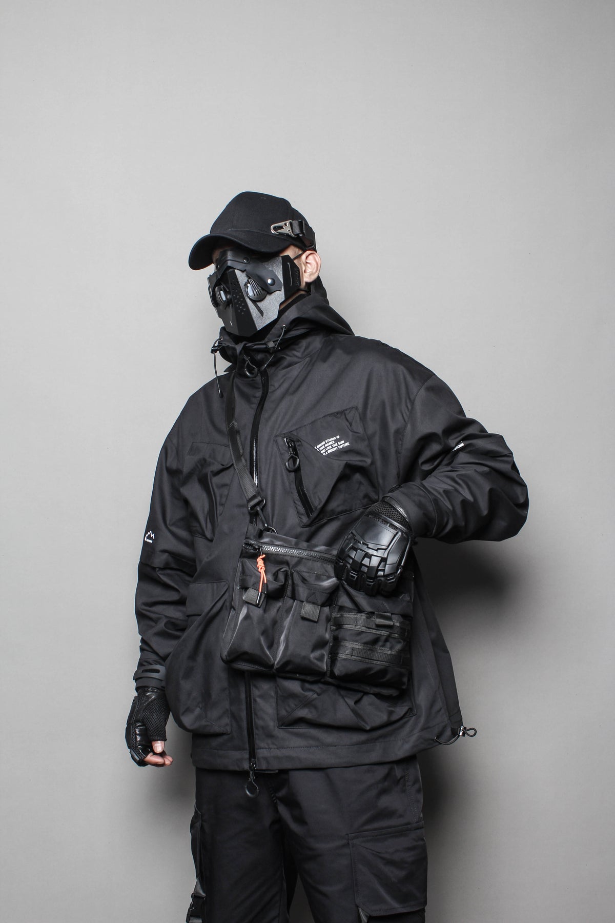 Techwear Single-Strap Shoulder Bag