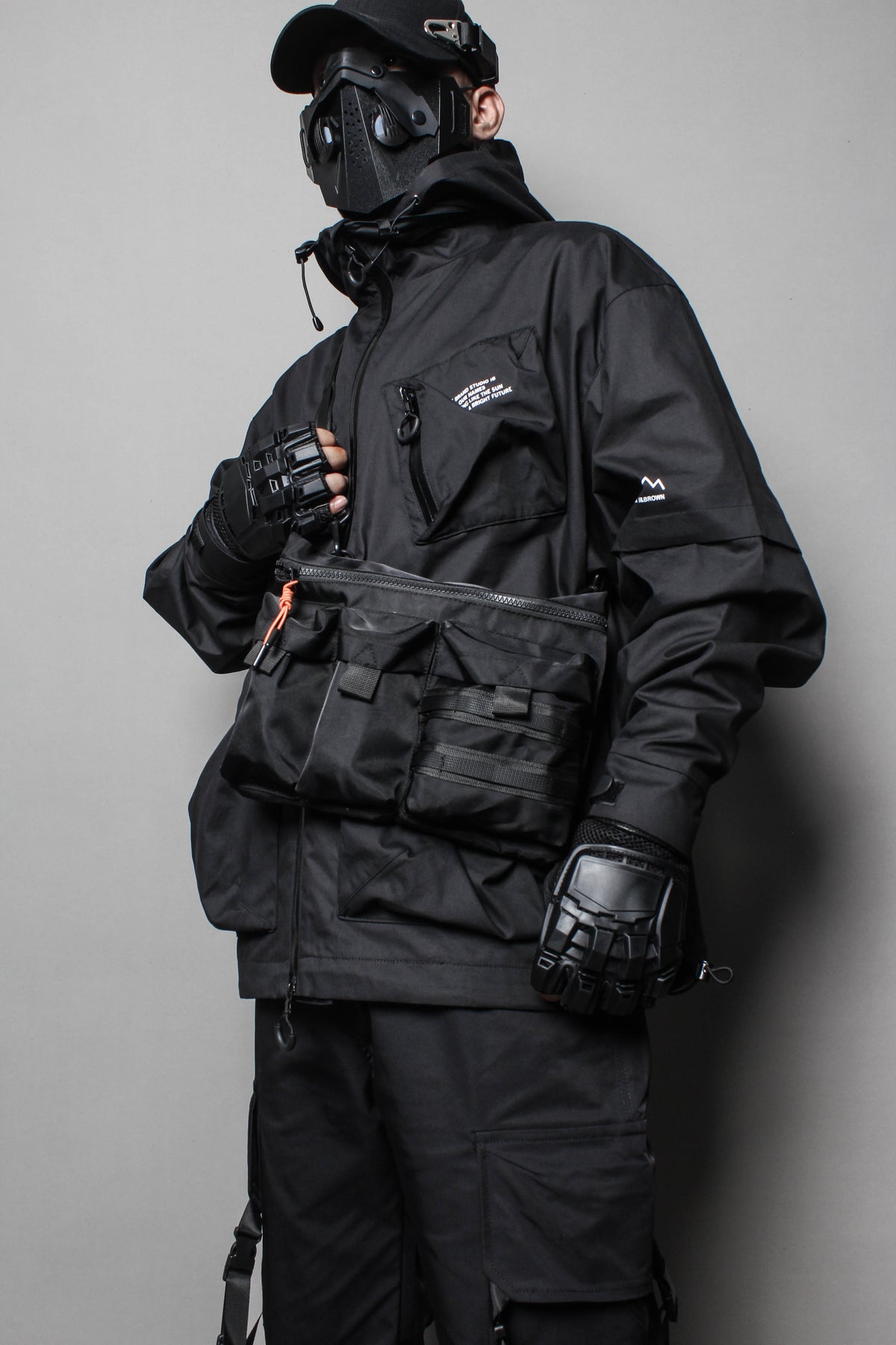 Techwear Single-Strap Shoulder Bag