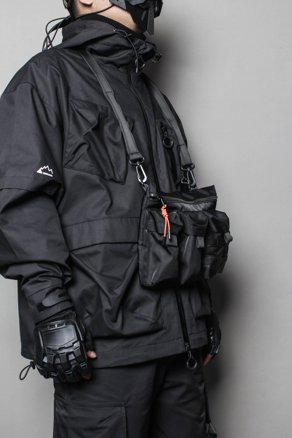 Techwear Single-Strap Shoulder Bag