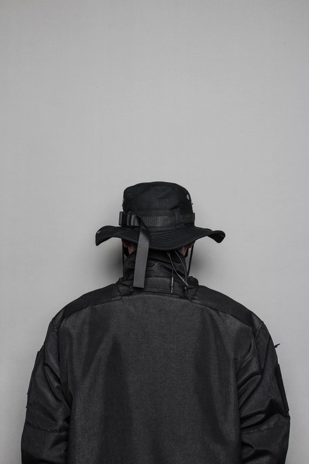 Dark Techwear Bucket Hat