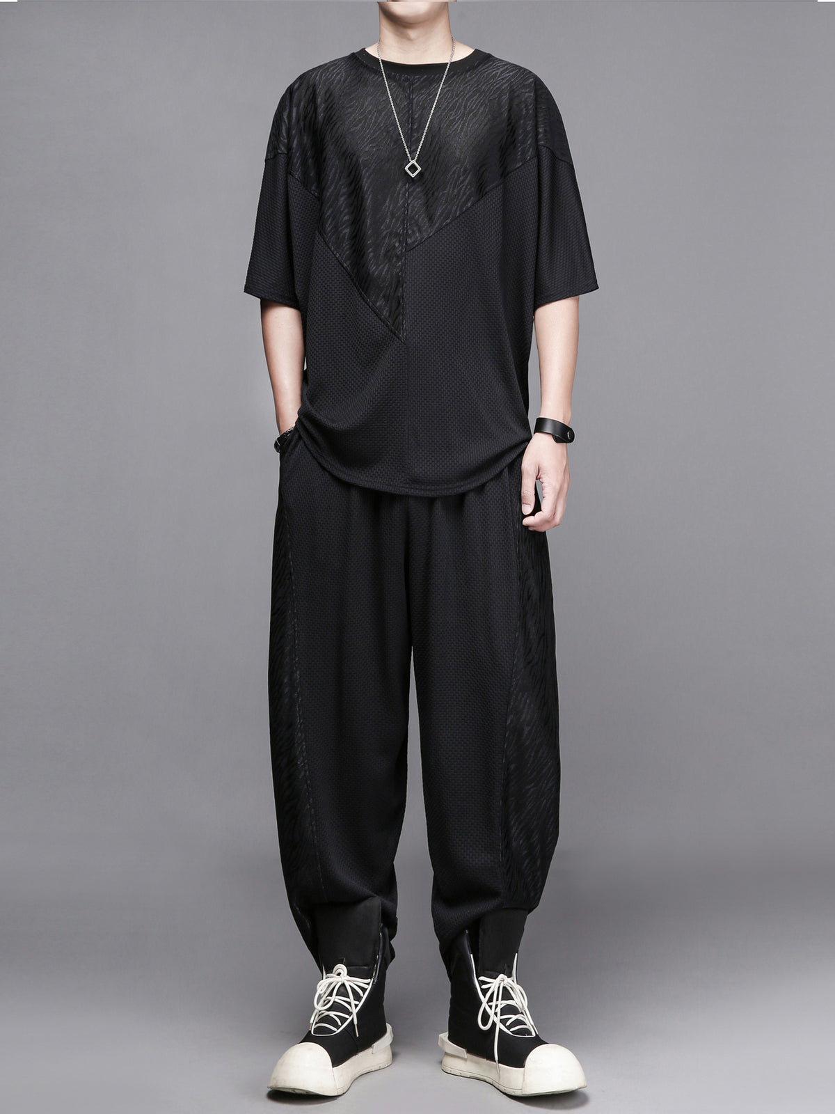 Relaxed Half-Sleeve Shirt